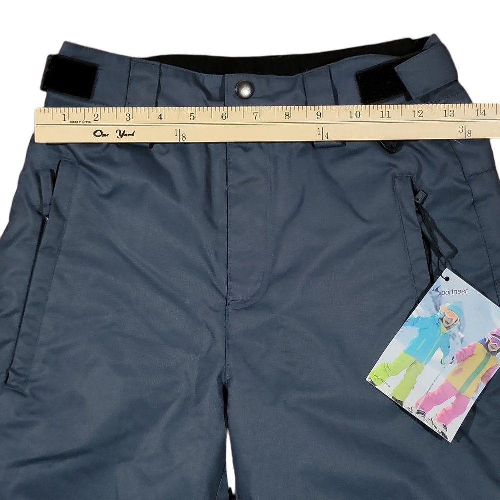 Sportneer Kids Snow Pants Waterproof Ski Pants (Size M) - Picture 9 of 10